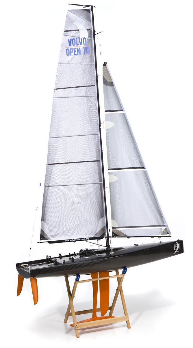 design canting keel rc sailboat